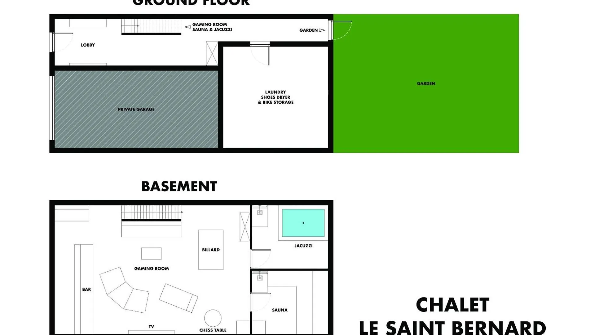 Chalet Villa Le Saint Bernard La Plagne